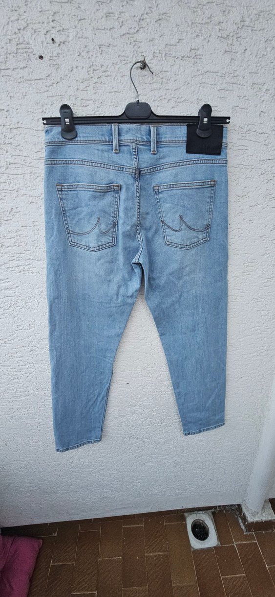 ltb 31 beden Erkek Mavi Denim Regular Fit Jean - Görsel 3