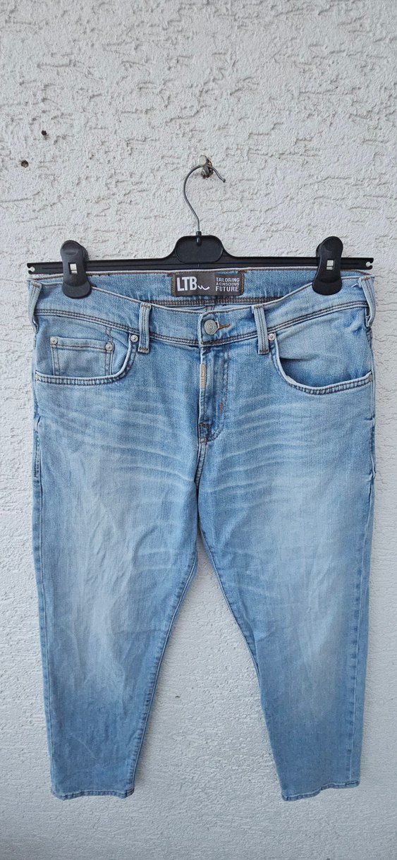 ltb 31 beden Erkek Mavi Denim Regular Fit Jean - Görsel 2