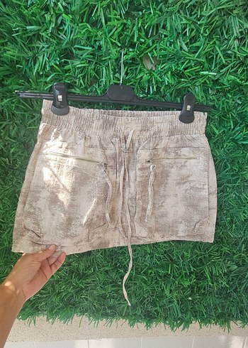 Zara m beden mini etek