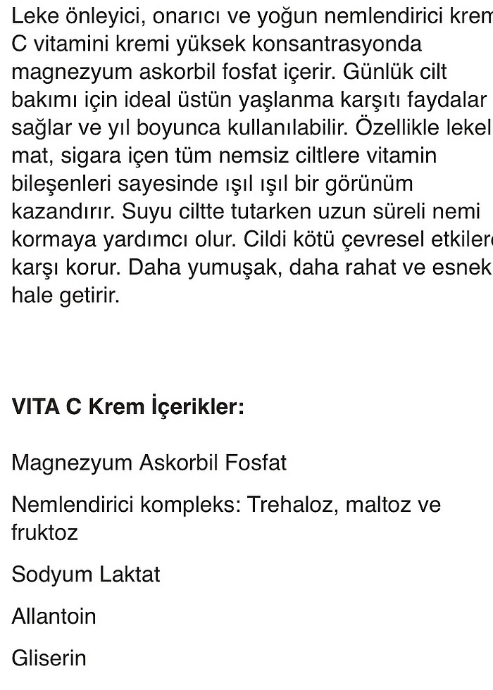 PH FORMULA VITA C KREM - Görsel 2