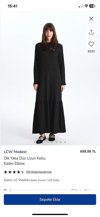 LCW elbise