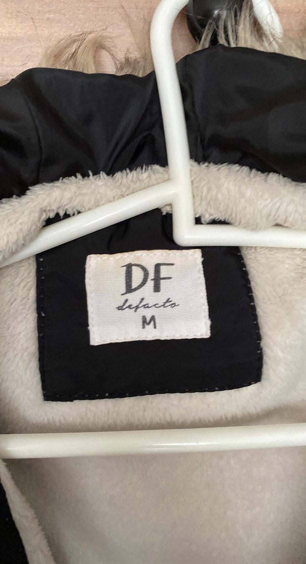 Kürklü Siyah Kadın Kışlık Mont - Görsel 2