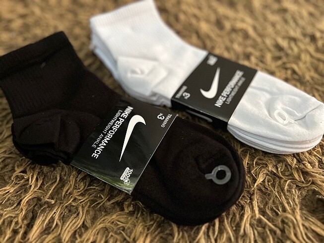 Nike 3 ÇİFT NİKE ERKEK ÇORAP SETİ