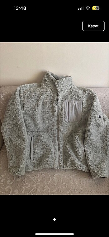 Peluş mont