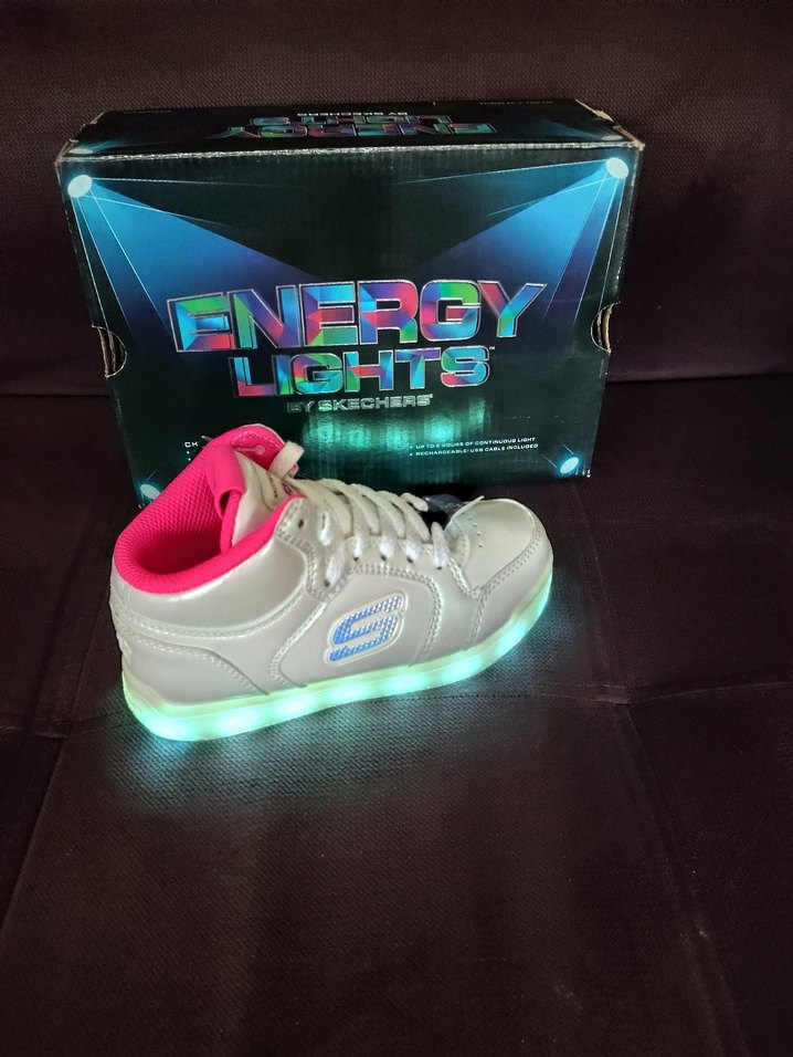 Skechers Beyaz Kız Çocuk Spor Ayakkabısı 28.5 numara - Görsel 5