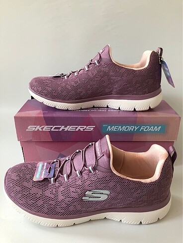 37,5 Beden mor Renk Skechers 37.5 numara