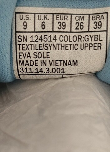 39 Beden çeşitli Renk Skechers 39 numara