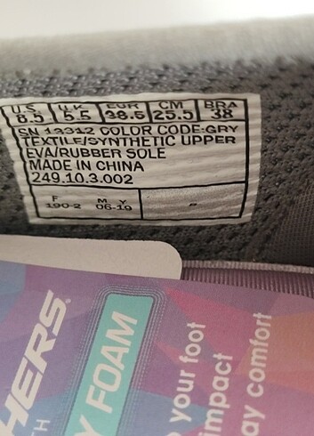 36,5 Beden Orijinal Skechers