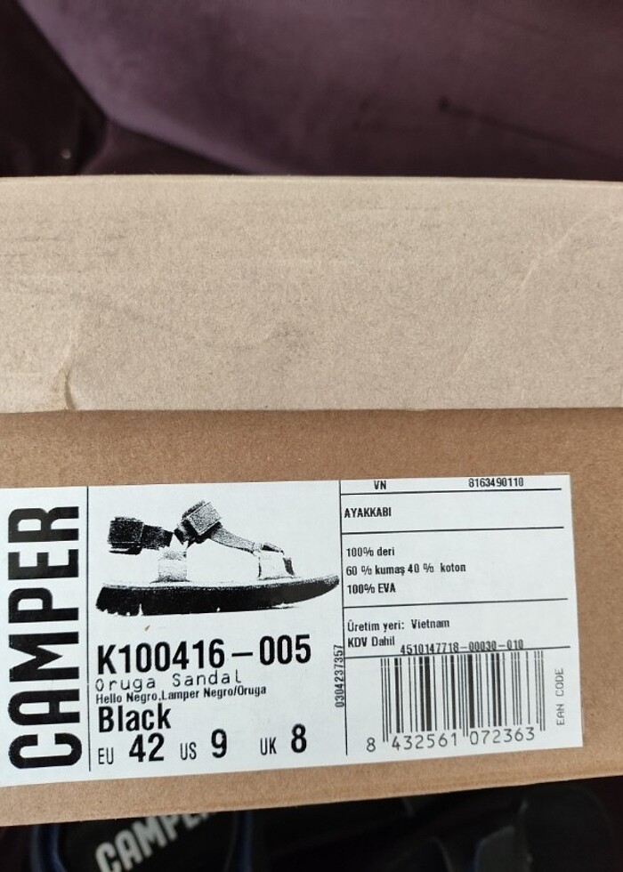 Camper Oruga Sandalet - Görsel 4