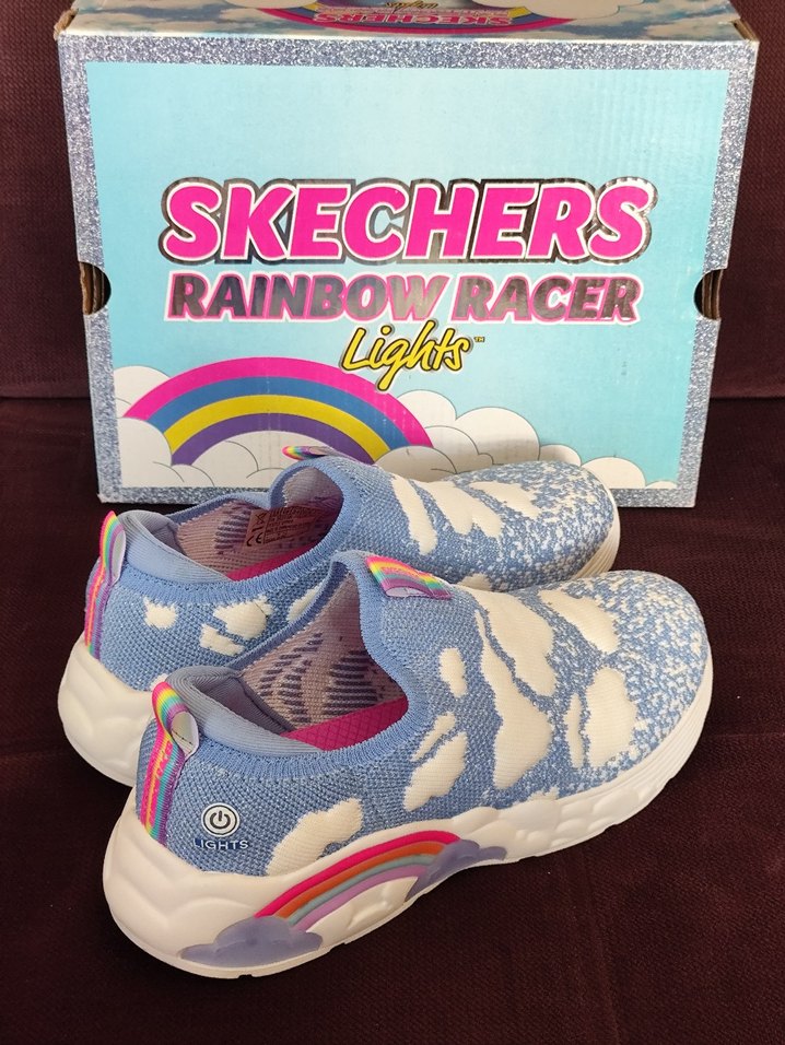 Skechers Rainbow Racer Işıklı Kız Çocuk Spor Ayakkabı - Görsel 2