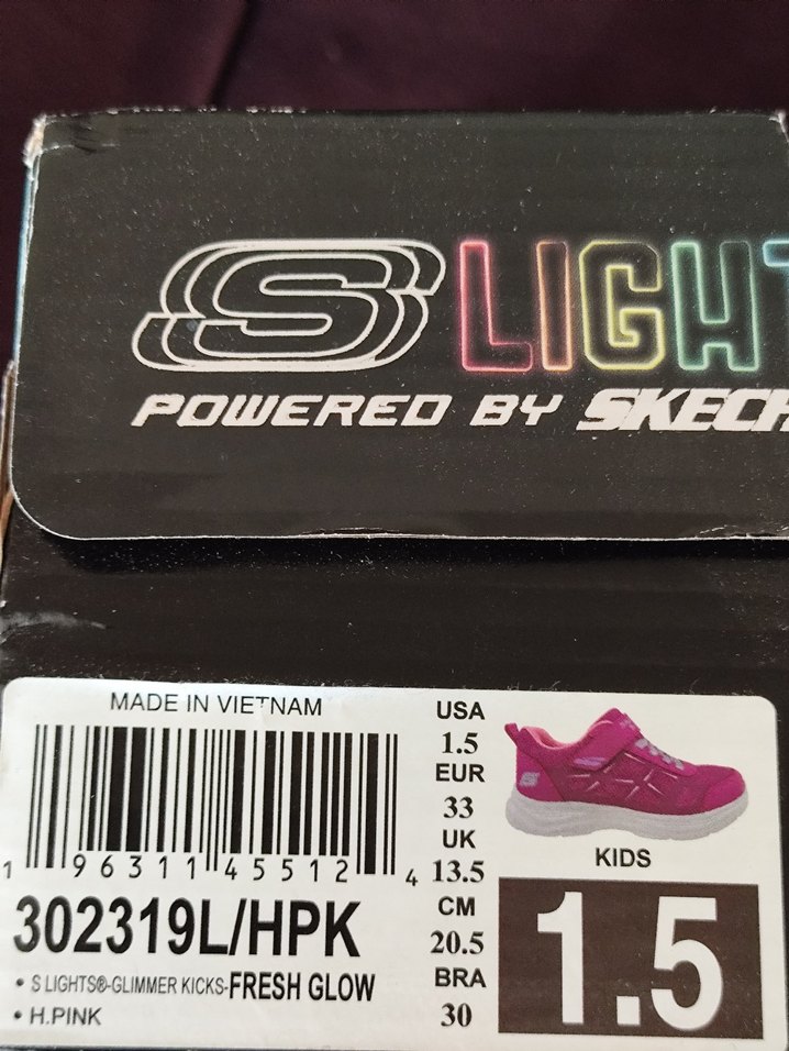 Pembe Skechers Işıklı Spor Ayakkabı - Görsel 4