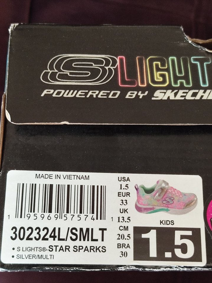 Skechers Kız Çocuk Çok Renkli Pop Kültür Işıklı Spor Ayakkabı - Görsel 4