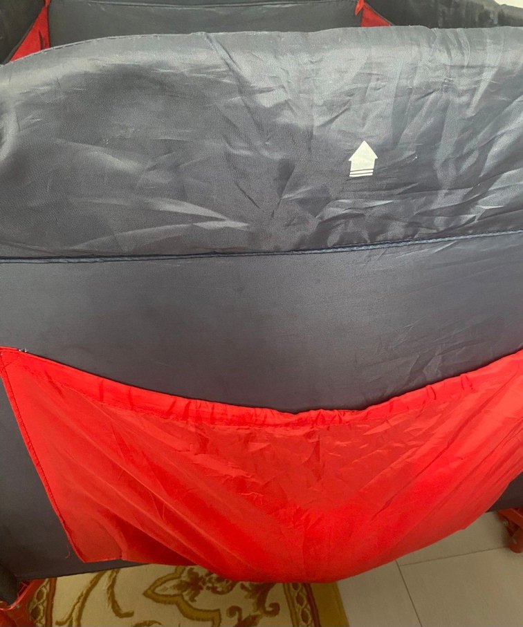 Renkli Kırmızı Oyun Parkı Yatağı - Görsel 3