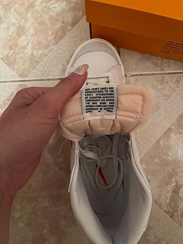 41 Beden beyaz Renk Nike Blazer Ayakkabı