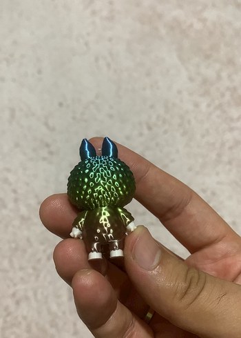  Renkli Parlak Mini Labubu Anahtarlık Çanta Süsü