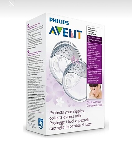 Philips avent göğüs kalkanı