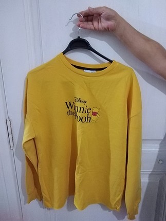 Disney lisanslı winnie the pooh sweatshirt hiç giyilmedi
