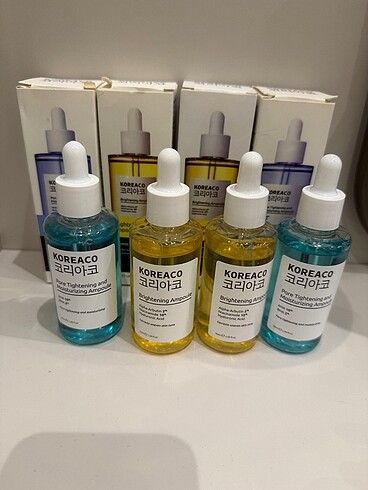 6 adet Koreaco serum