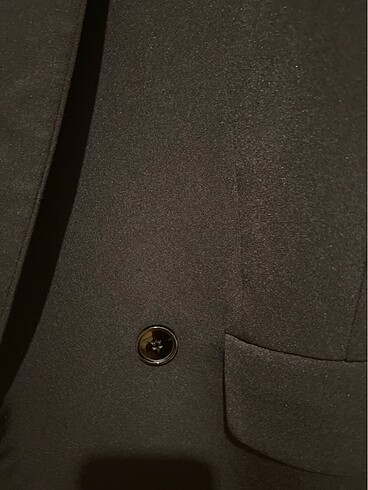 l Beden siyah Renk Blazer ceket