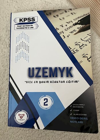 UZEMYK Canlı Ders Kitapları Öabt Matematik - Görsel 4