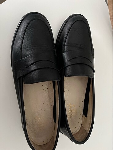 40 Beden siyah Renk Kadın loafer inci ayakkabı
