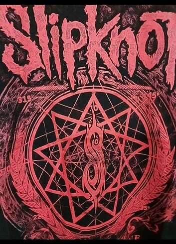 m Beden Slipknot baskılı tshirt