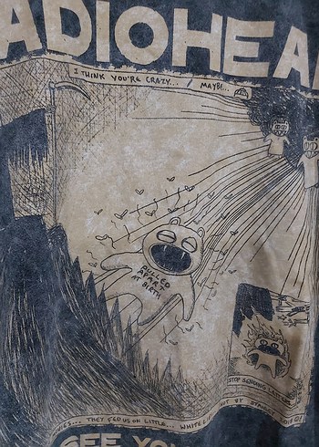 Diğer Radio Head baskılı tshirt