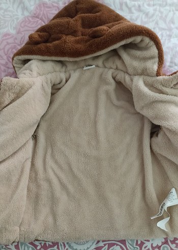 peluş çocuk mont - Görsel 4