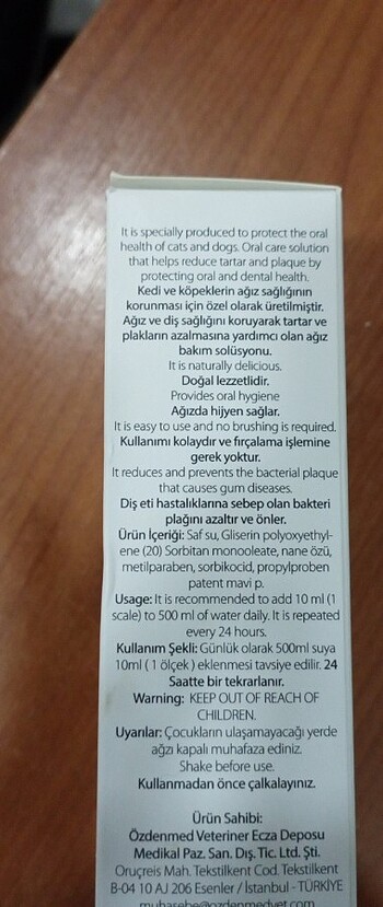 Diğer Kedi Ağız bakım