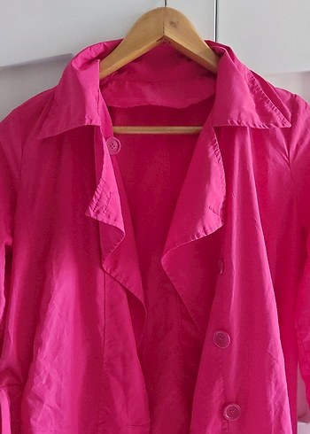 T-box Pembe Düğmeli S/M beden rüzgarlik