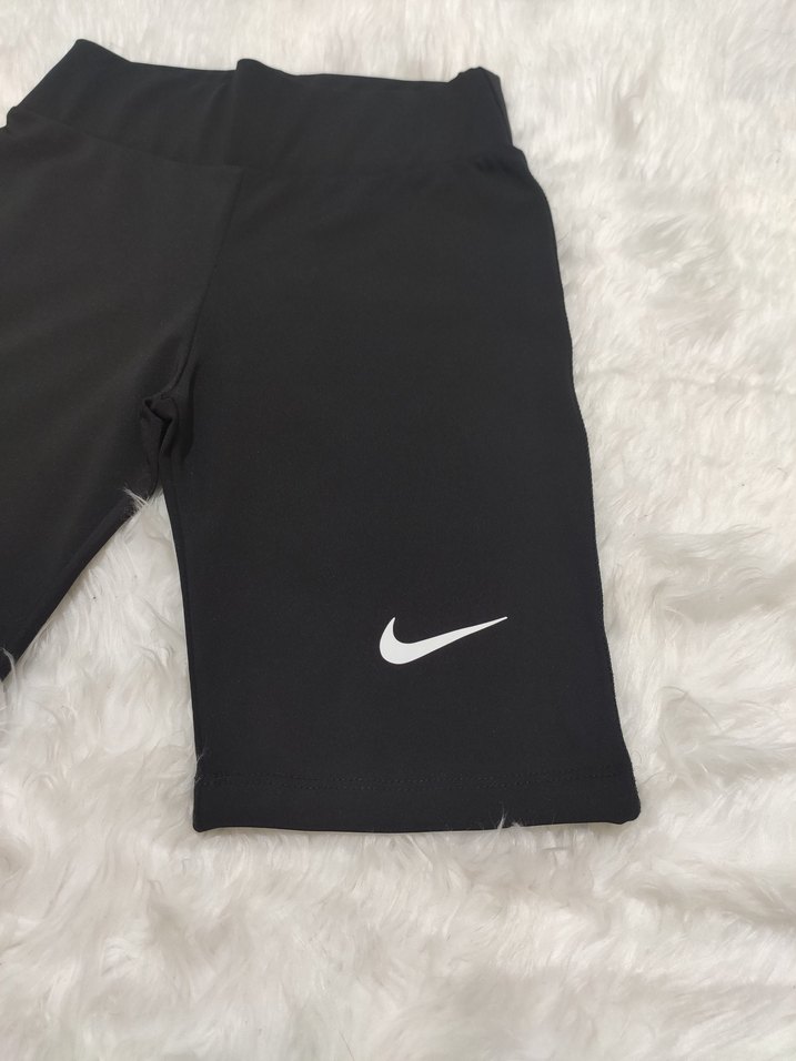 Siyah Kadın Mini Spor Tayt Şort - Görsel 4