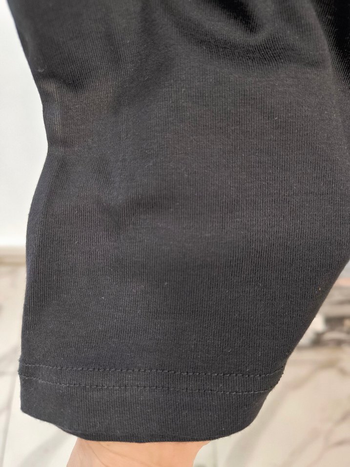 Zara Siyah İncili Pamuklu Kadın Bluz - Görsel 4