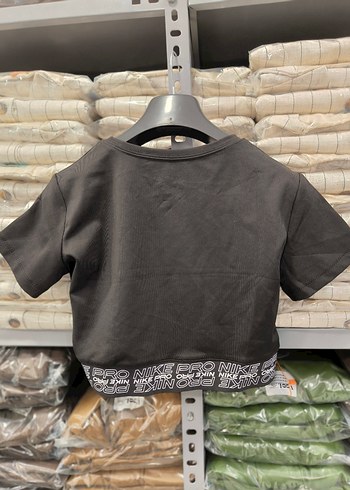 Nike Siyah Kısa Crop Top - Görsel 5