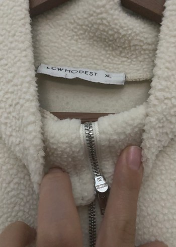 xl Beden ten rengi Renk LCW MODEST KADIN POLAR SWEATSHİRT