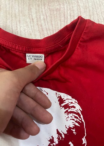 5 Yaş Beden 2 adet kız/erkek unisex Çocuk Tişörtler
