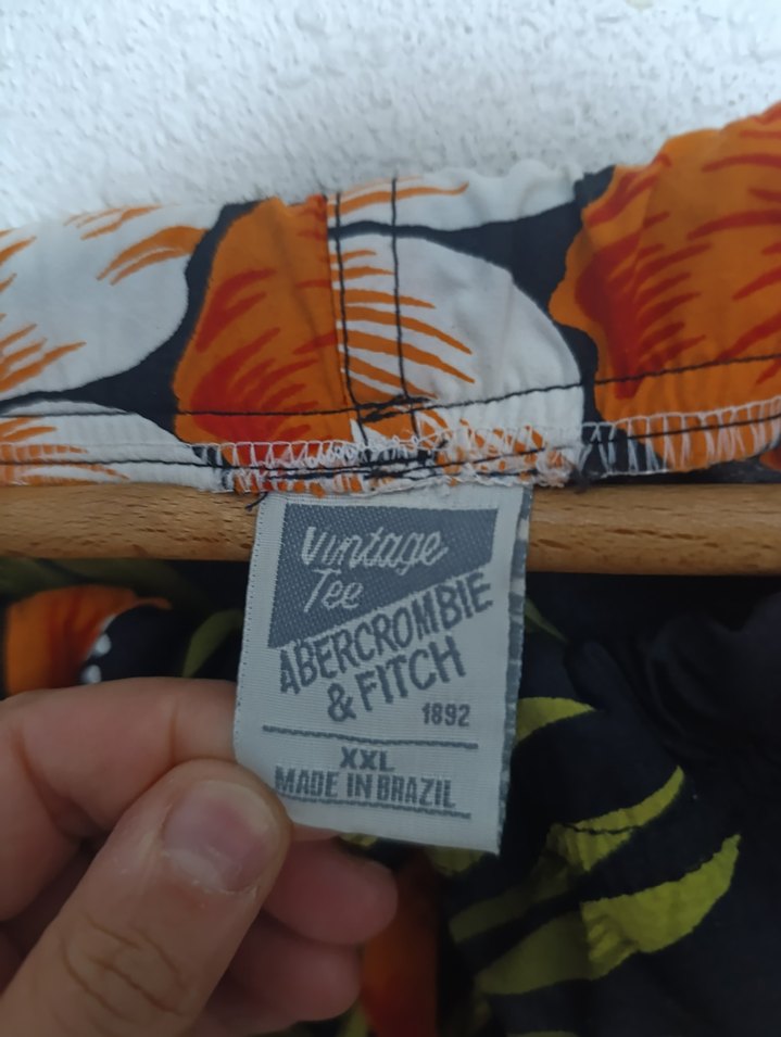 Albercrombie fitch Markalı Çiçek Desenli Renkli Erkek Mini Şort - Görsel 3