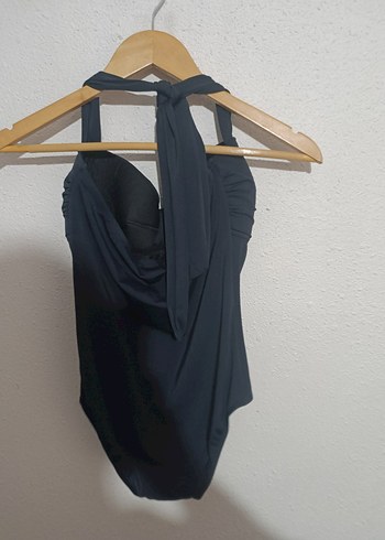 Siyah Drapeli Strappy Mayo - Görsel 3