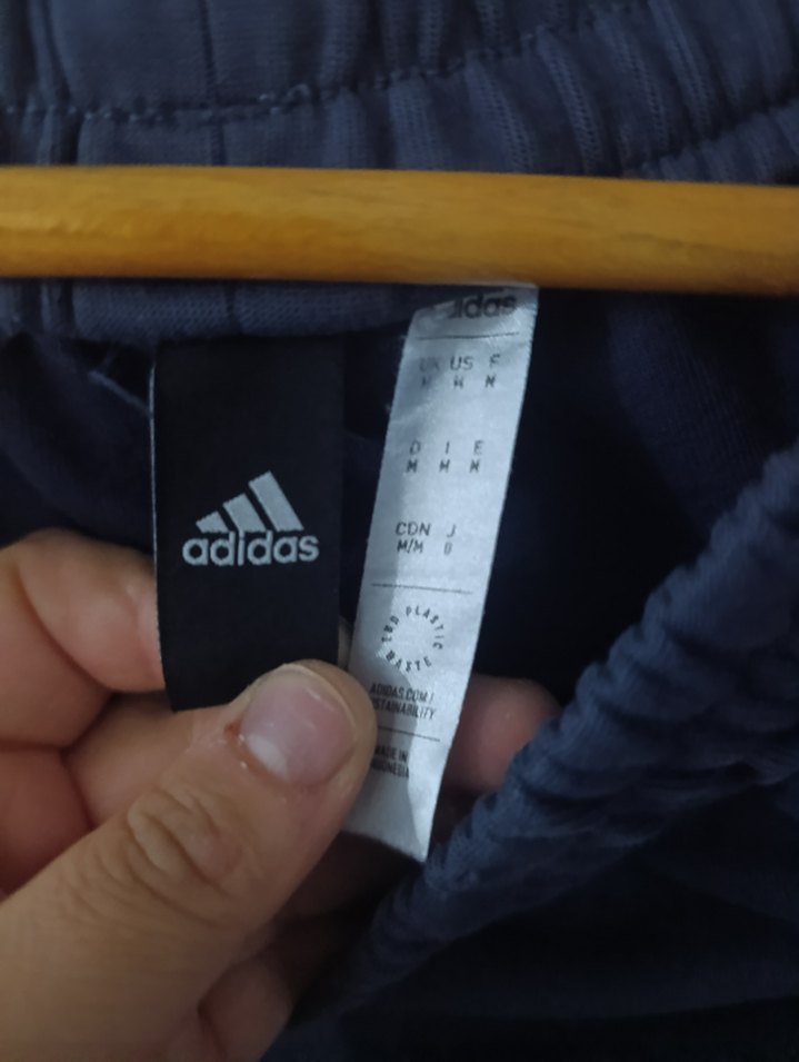 Adidas Erkek Lacivert Fermuarlı Spor Eşofman Altı - Görsel 3