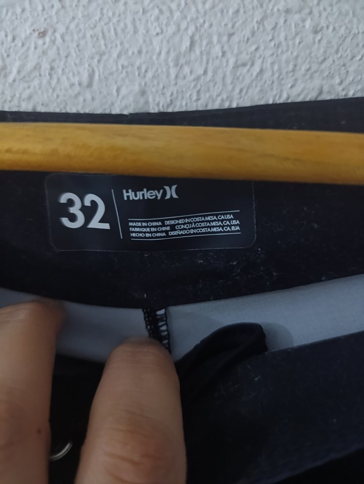 HURLEY Mor Çiçek Desenli Erkek Mini Yüzme Şortu - Görsel 3