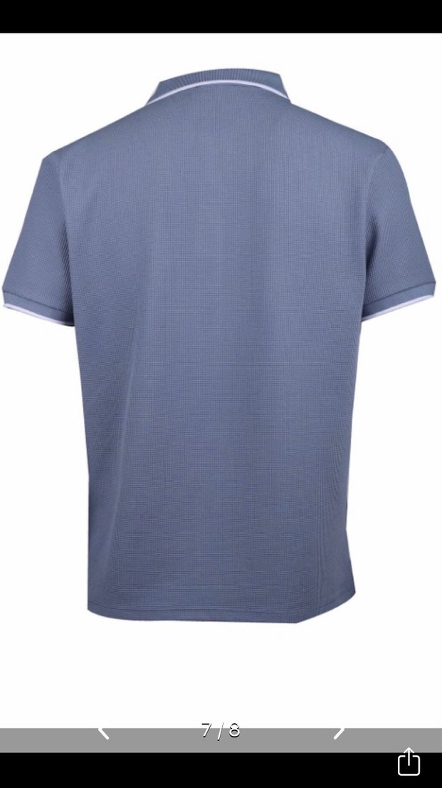 Cazador marka  Düğmeli İndigo mavisi Erkek Polo Tişört - Görsel 2