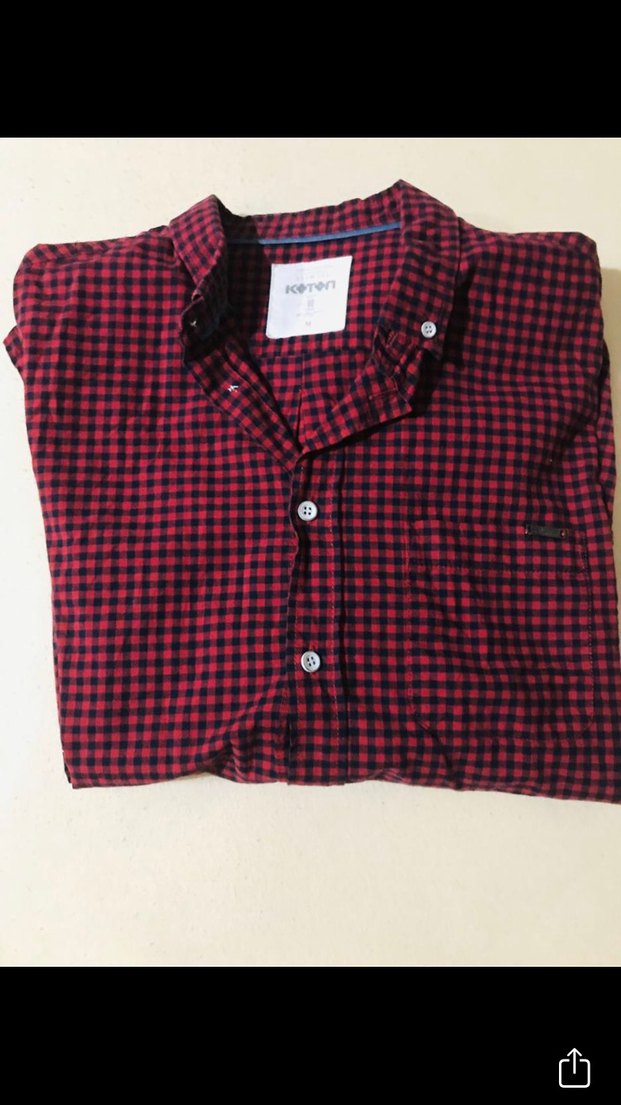 Ekose Regular Fit Erkek Gömlek - Görsel 5