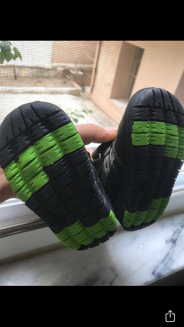 Erkek Çocuk Kamuflaj Desenli Cırt Cırtlı Bot - Görsel 3