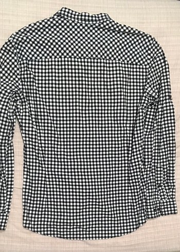 Koton Siyah Kareli Erkek Gömlek - Görsel 2