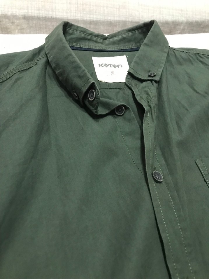 Erkek  Uzun Kollu Basic Gömlek - Görsel 2