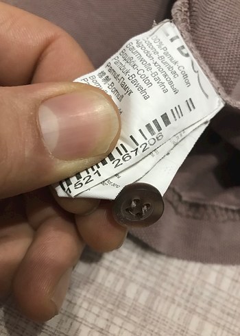 Ltb yıkamalı lacoste tişört - Görsel 4