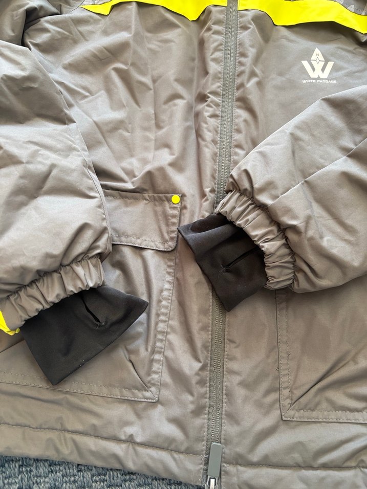 Kapüşonlu  kar montu çocuk - Görsel 2