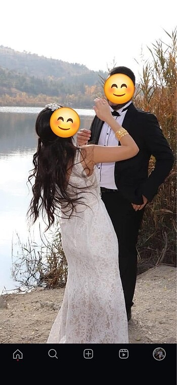 Nikah, nişan elbisesi