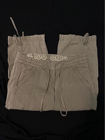 haki yeşili kargo pantalon kapri