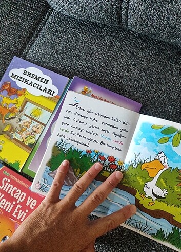  5 adet çocuk kitabı 