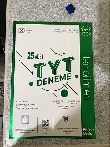 345 YAYINLARI TYT FEN BİLİMLERİ DENEME